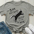 3am Riot Squad Cat T-shirt