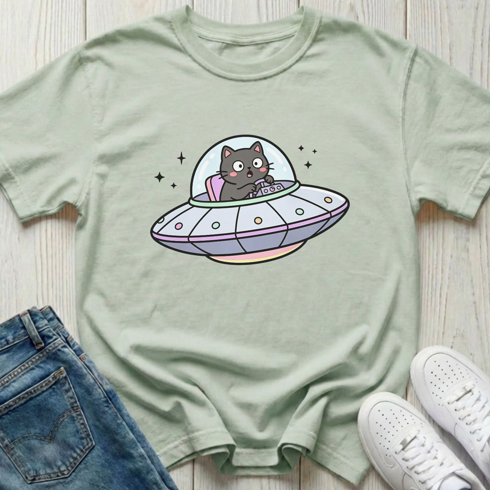 UFO Cat T-shirt