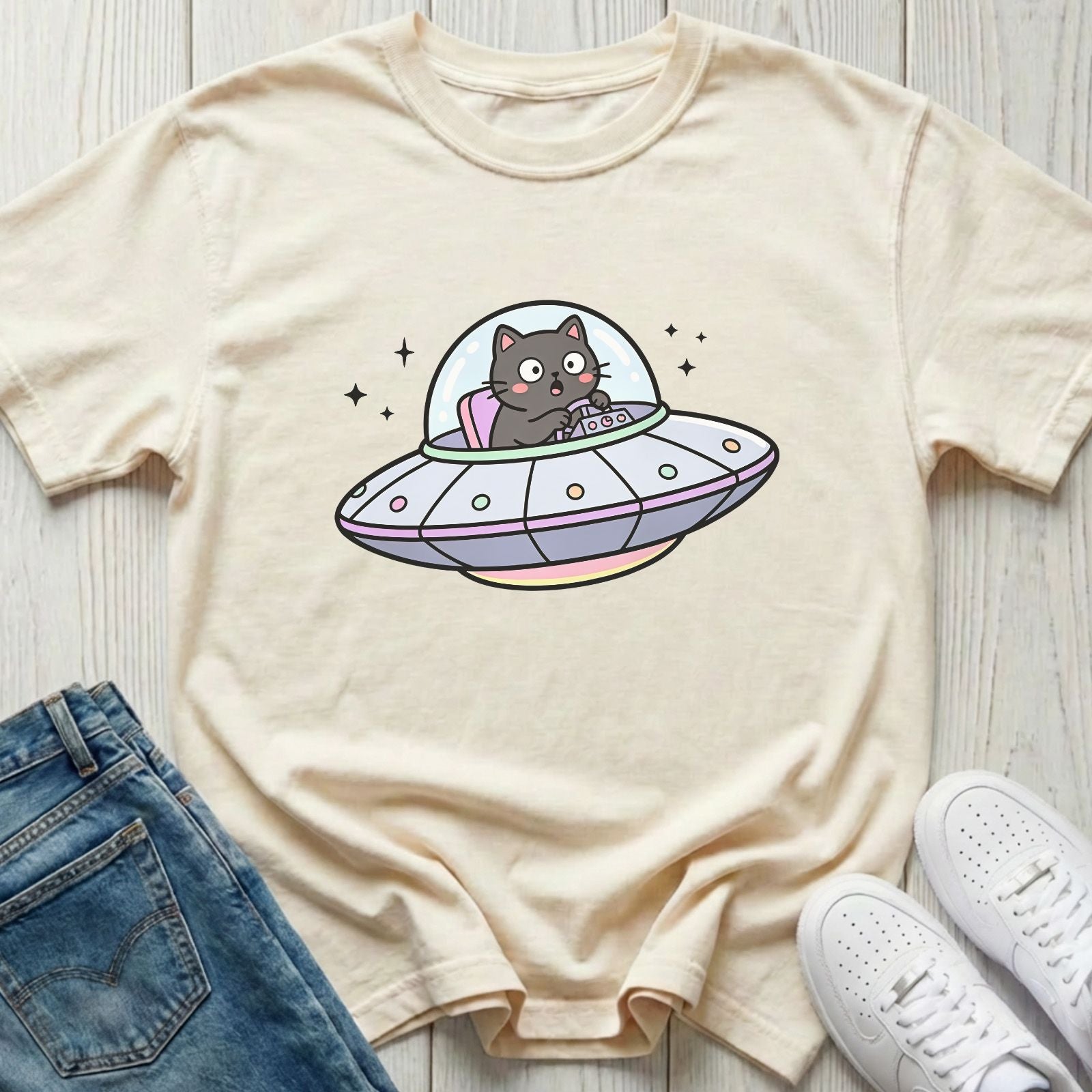 UFO Cat T-shirt