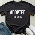 Adopted by Cats T-shirt
