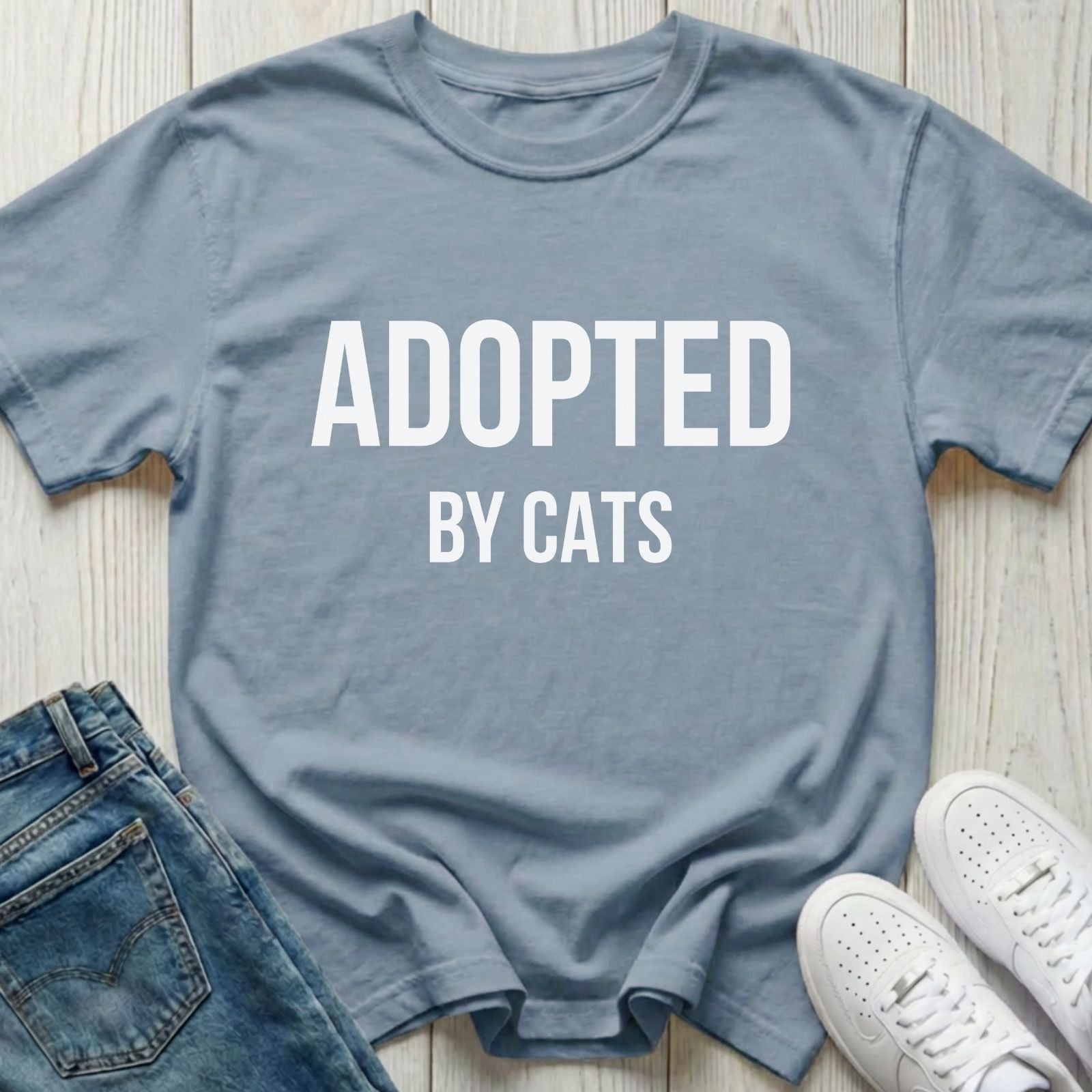Adopted by Cats T-shirt
