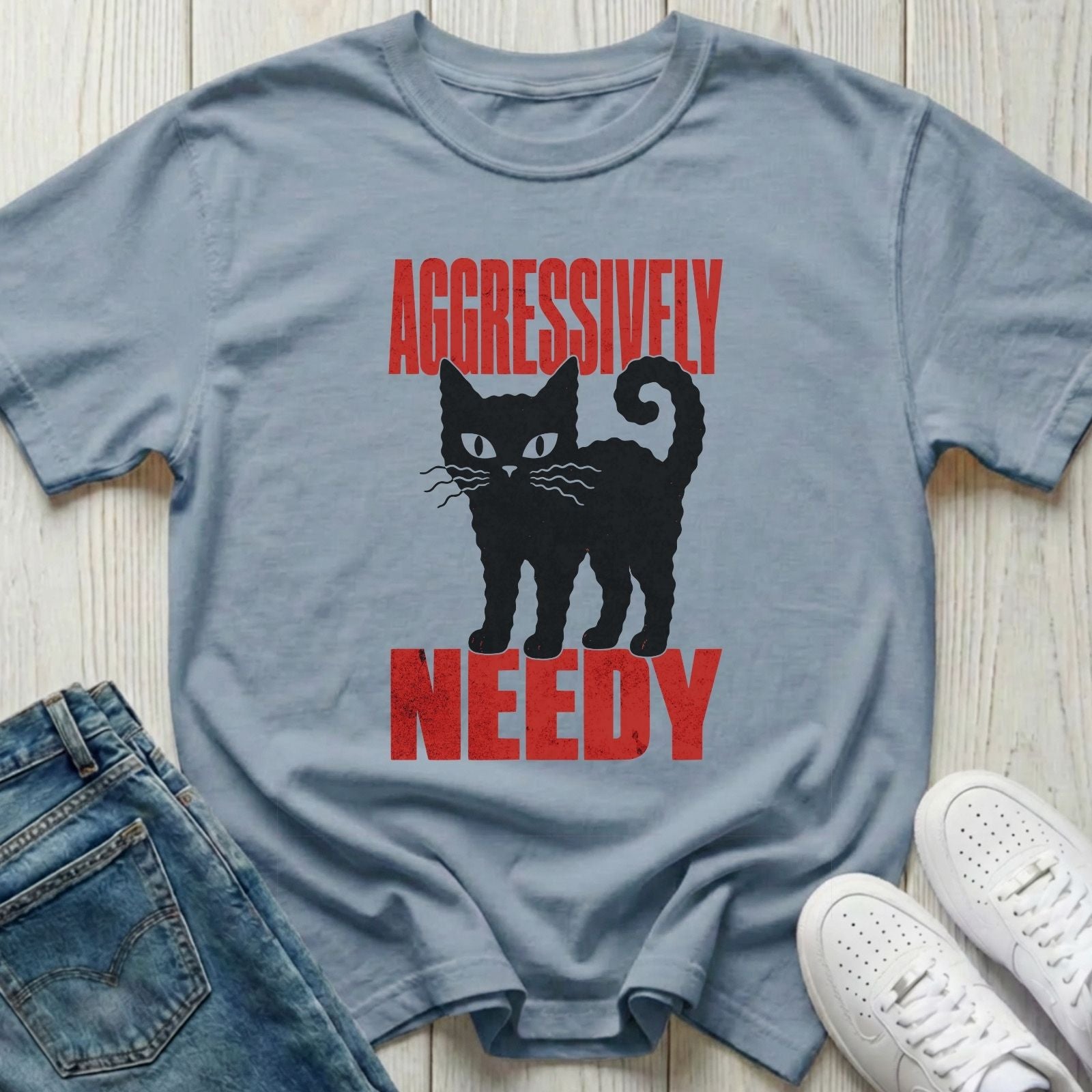 Aggressively Needy Kitty T-shirt