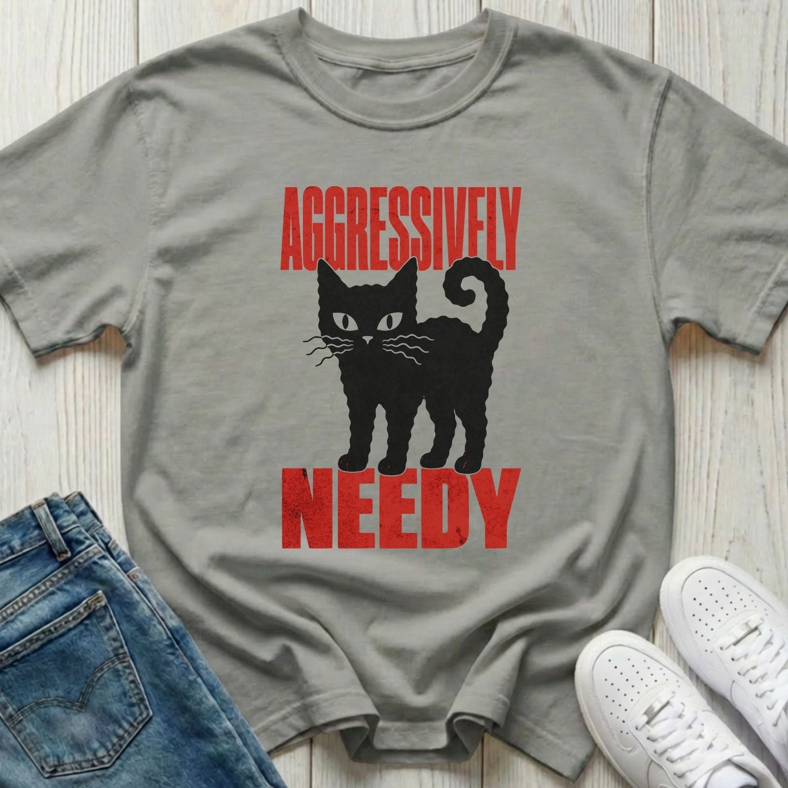 Aggressively Needy Kitty T-shirt