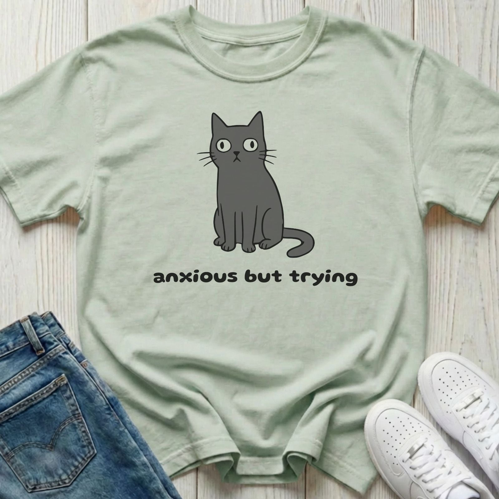 Anxious but Trying T-shirt