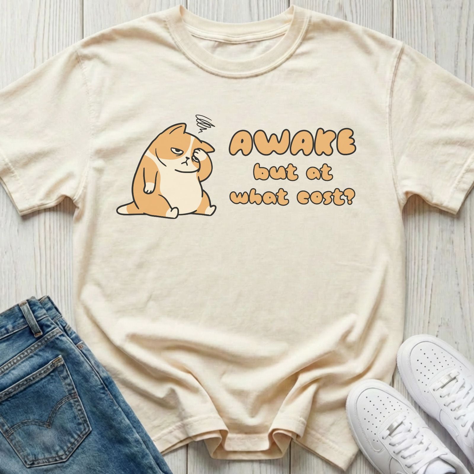 Awake but at What Cost T-shirt