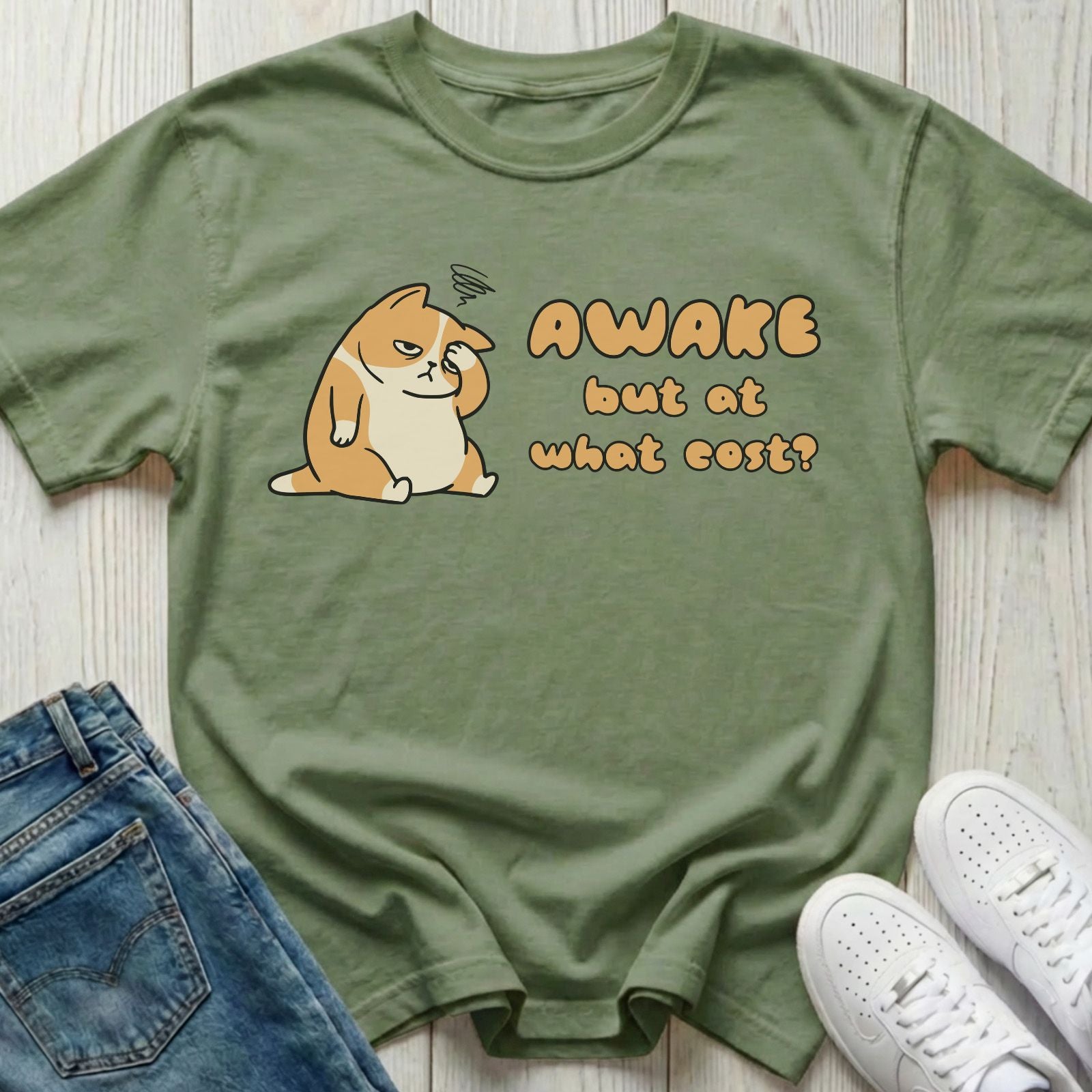 Awake but at What Cost T-shirt