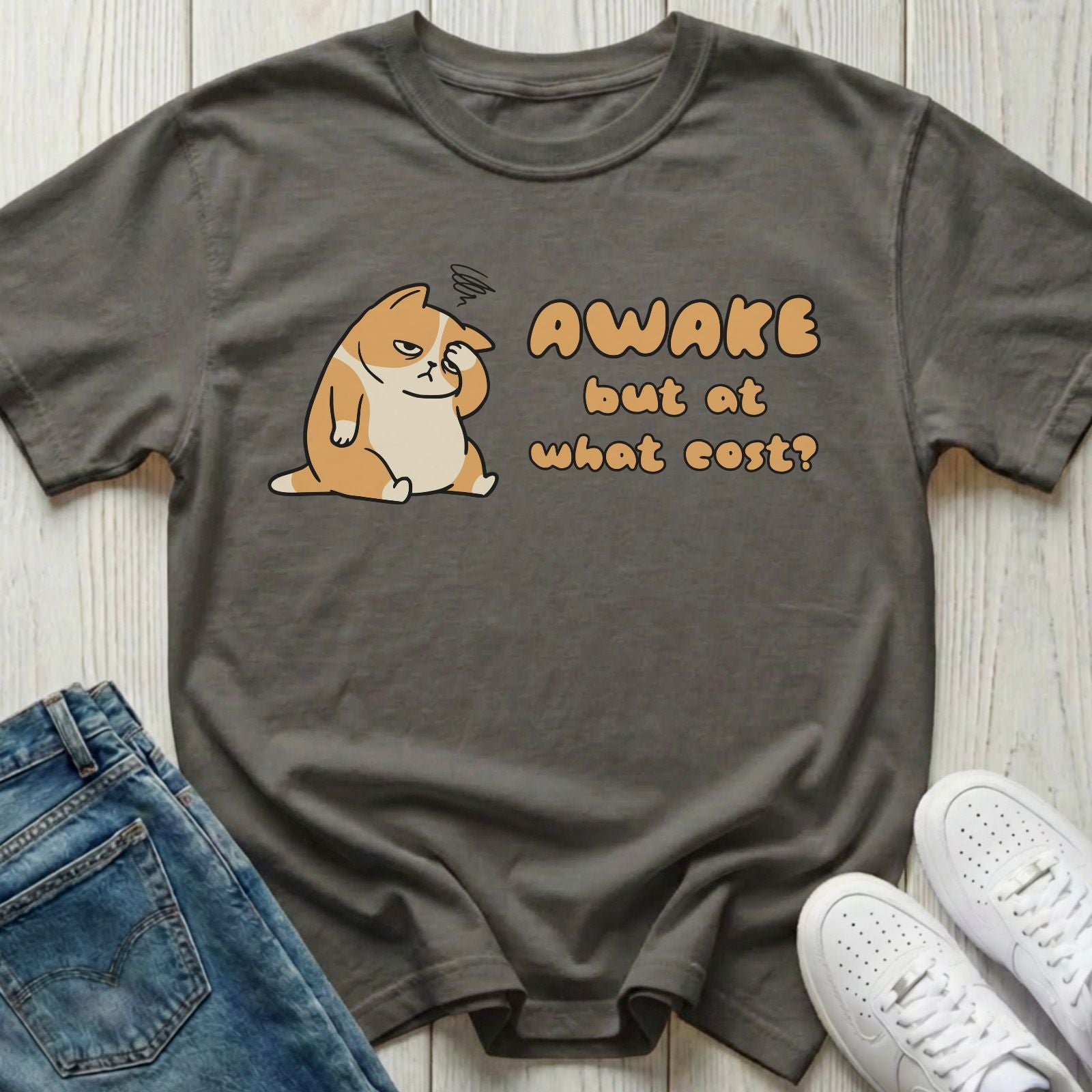 Awake but at What Cost T-shirt
