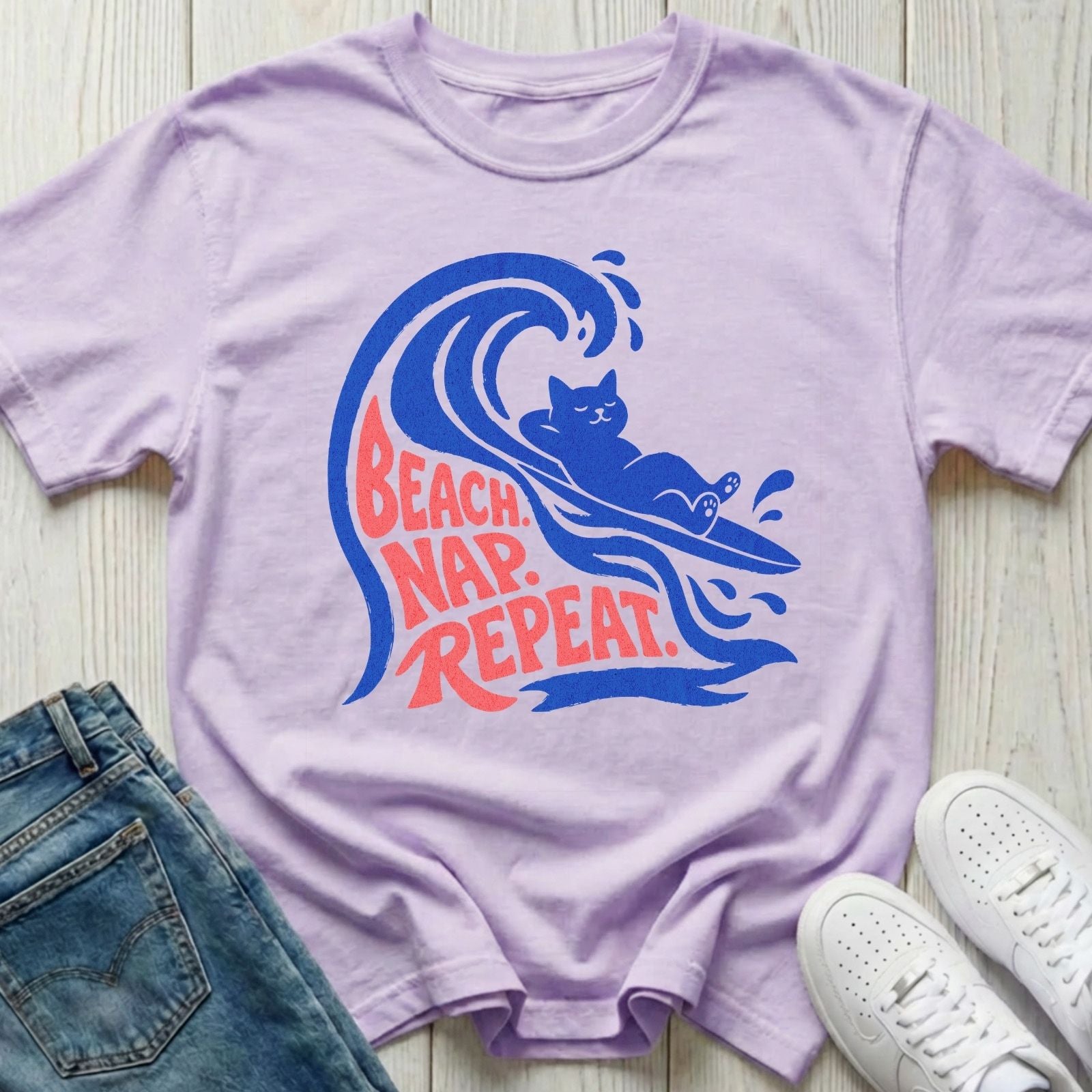 Beach Nap Repeat T-shirt