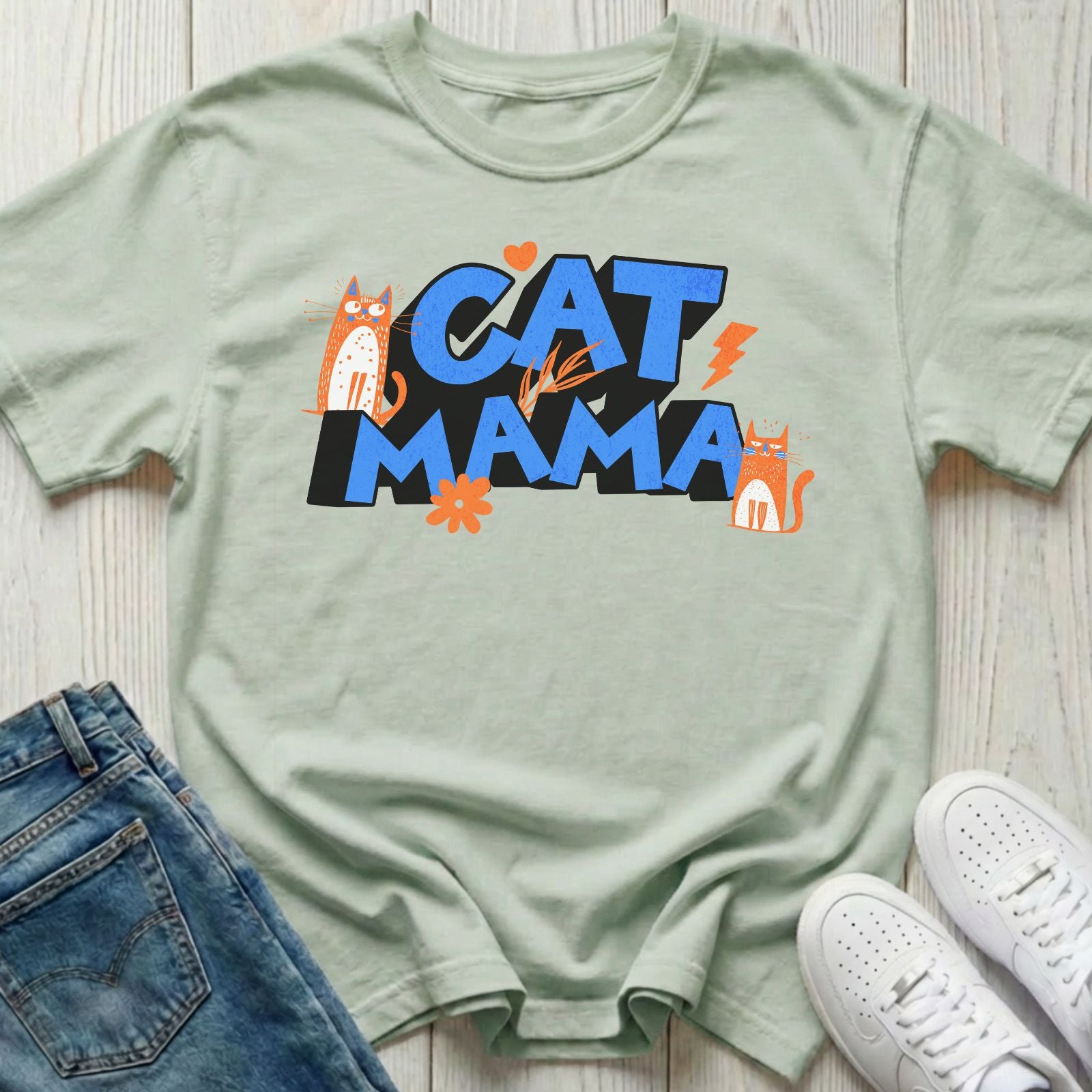 Cat Mama T-shirt
