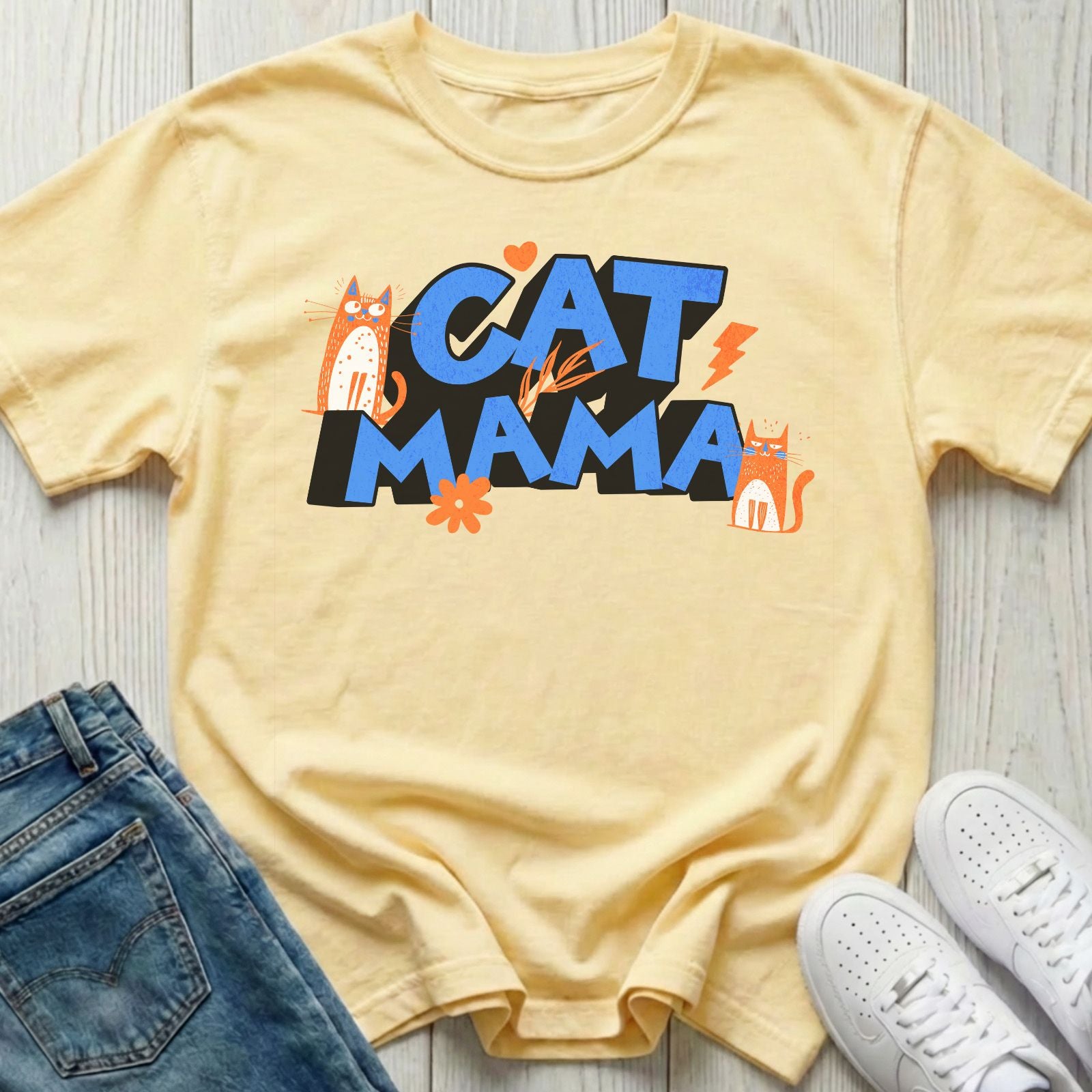 Cat Mama T-shirt