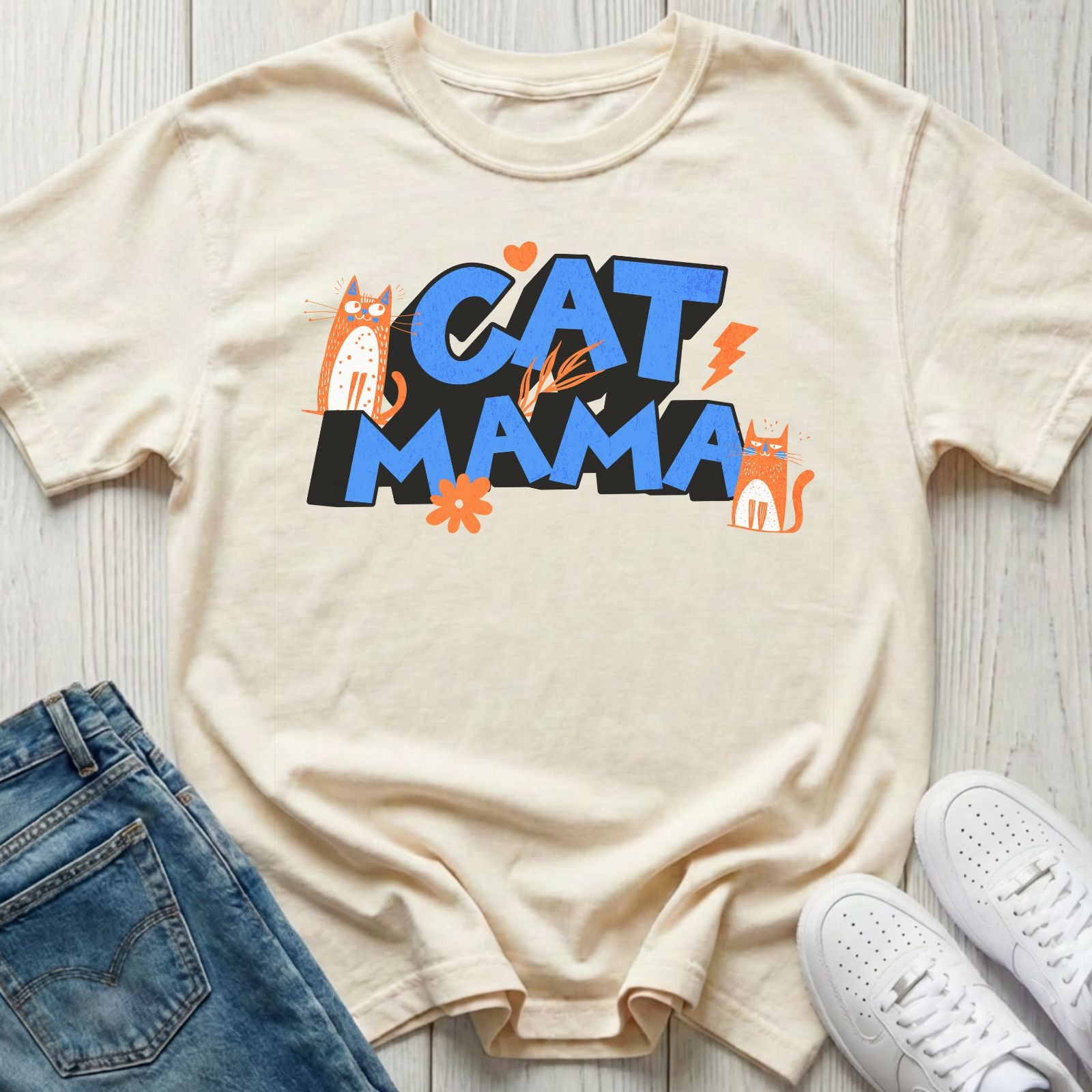 Cat Mama T-shirt