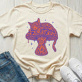 Cat on Mushroom T-shirt