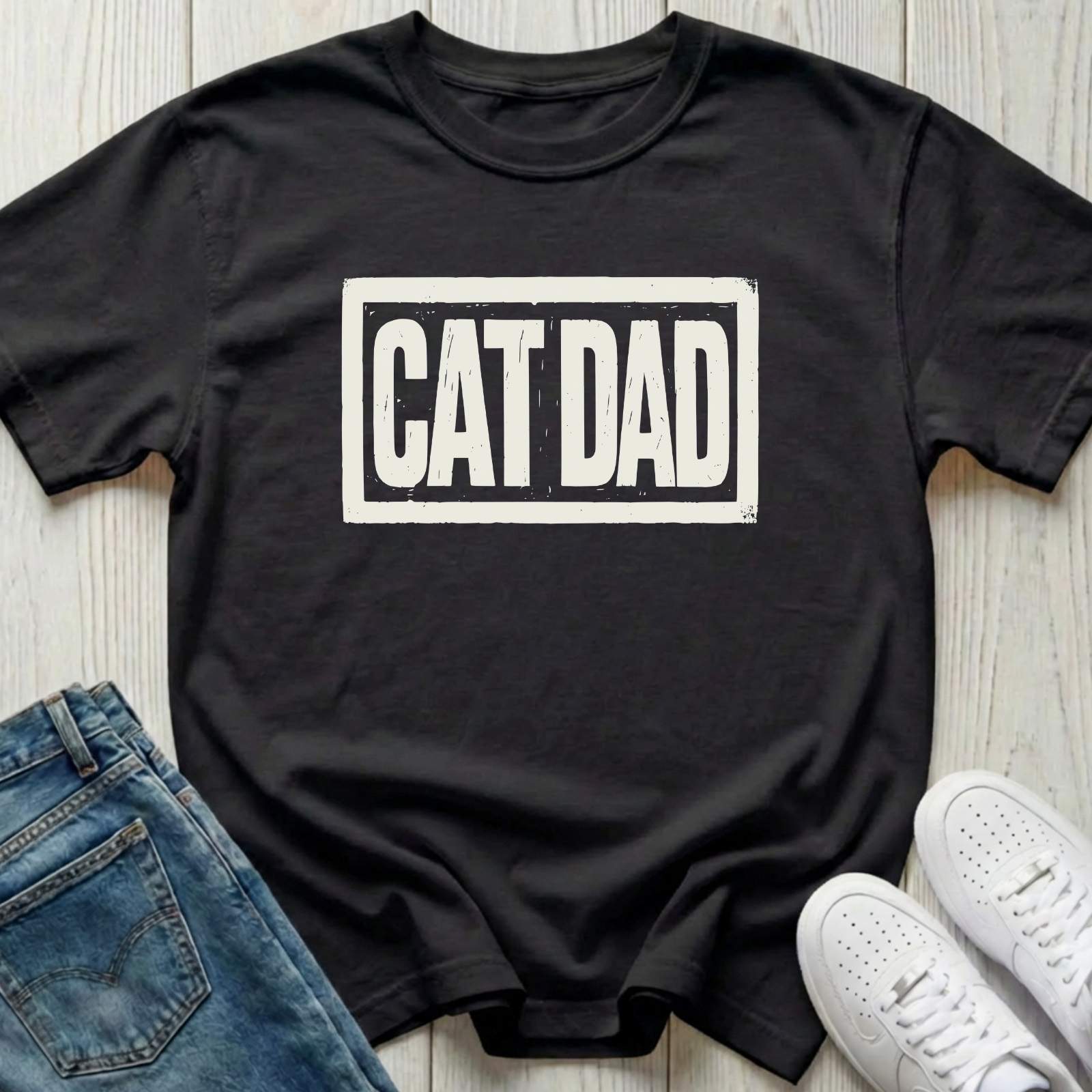 Cat Dad Minimalist II T-shirt