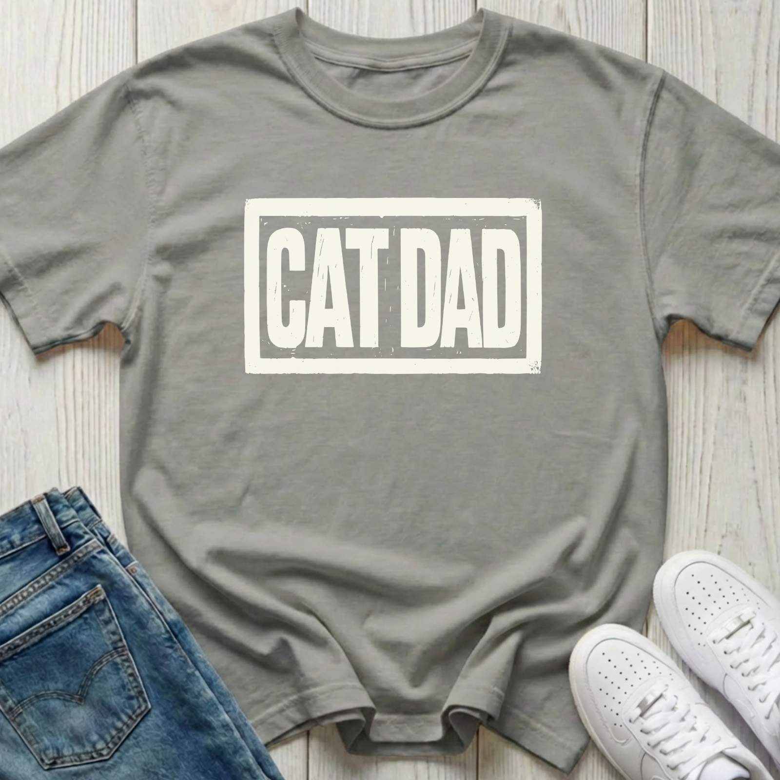 Cat Dad Minimalist II T-shirt