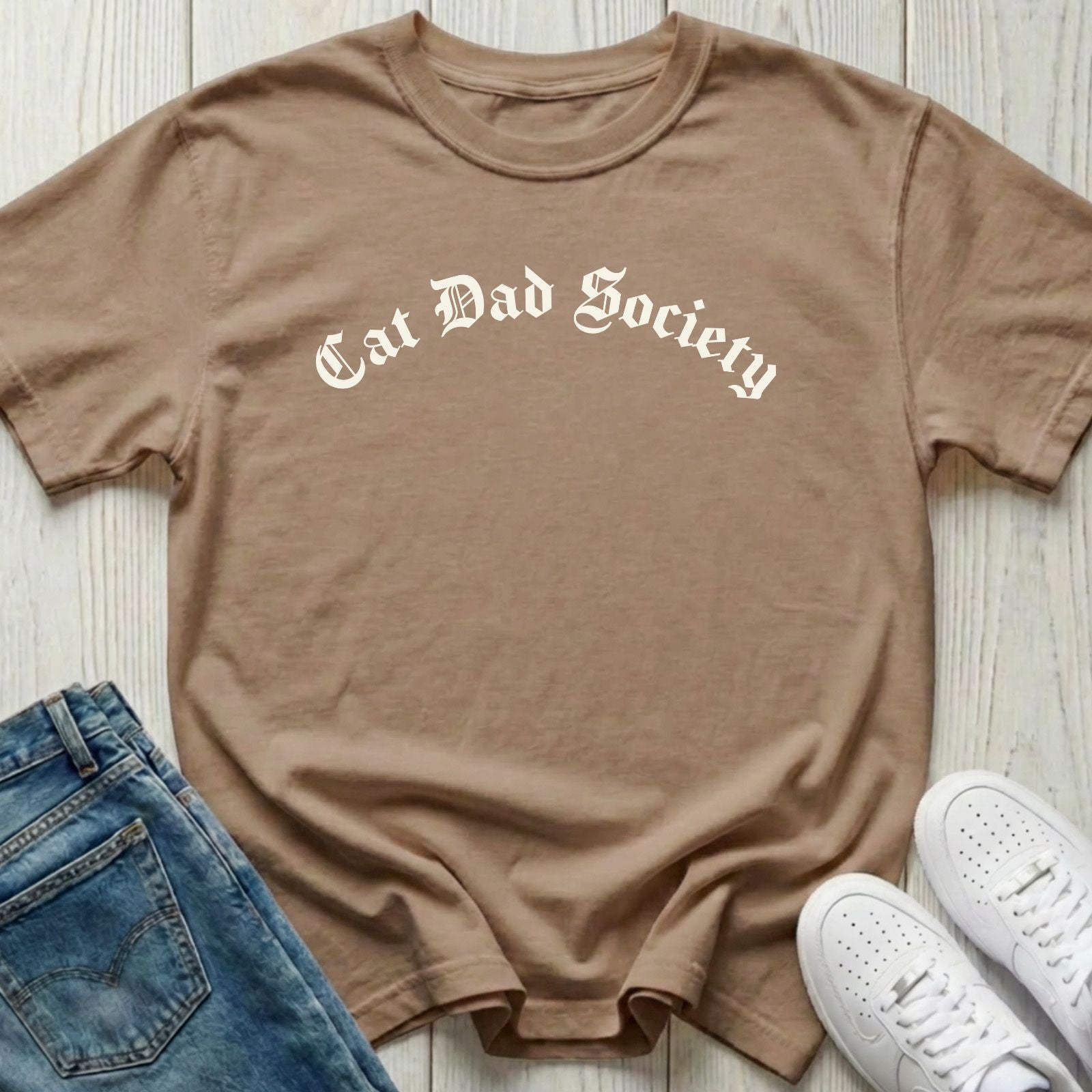 Cat Dad Society T-shirt