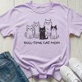 Full-Time Cat Mom T-shirt