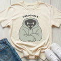 Catrovert Introvert T-shirt