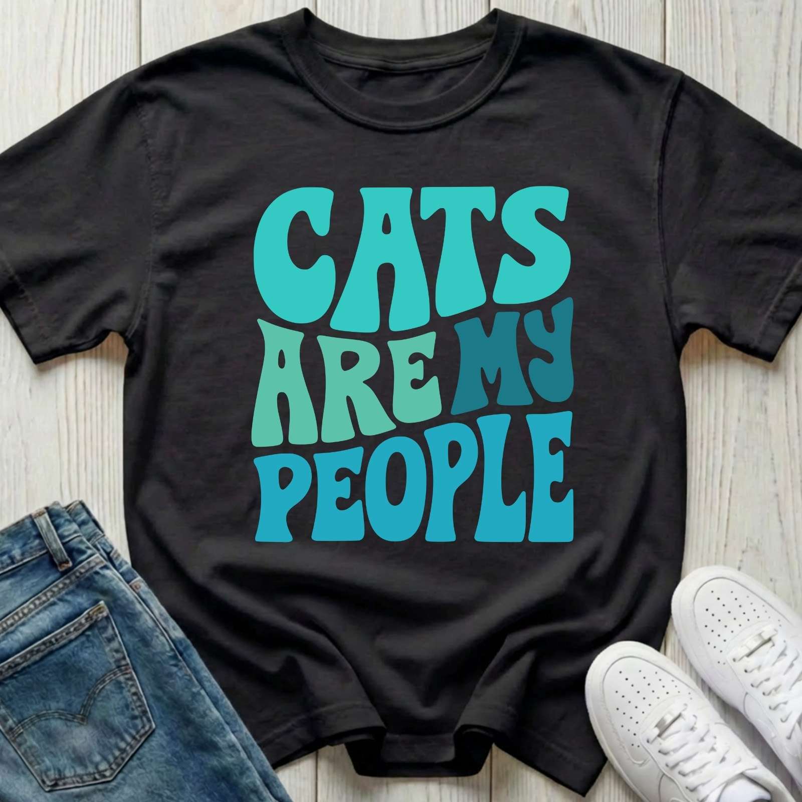 Cats Are My People T-shirt