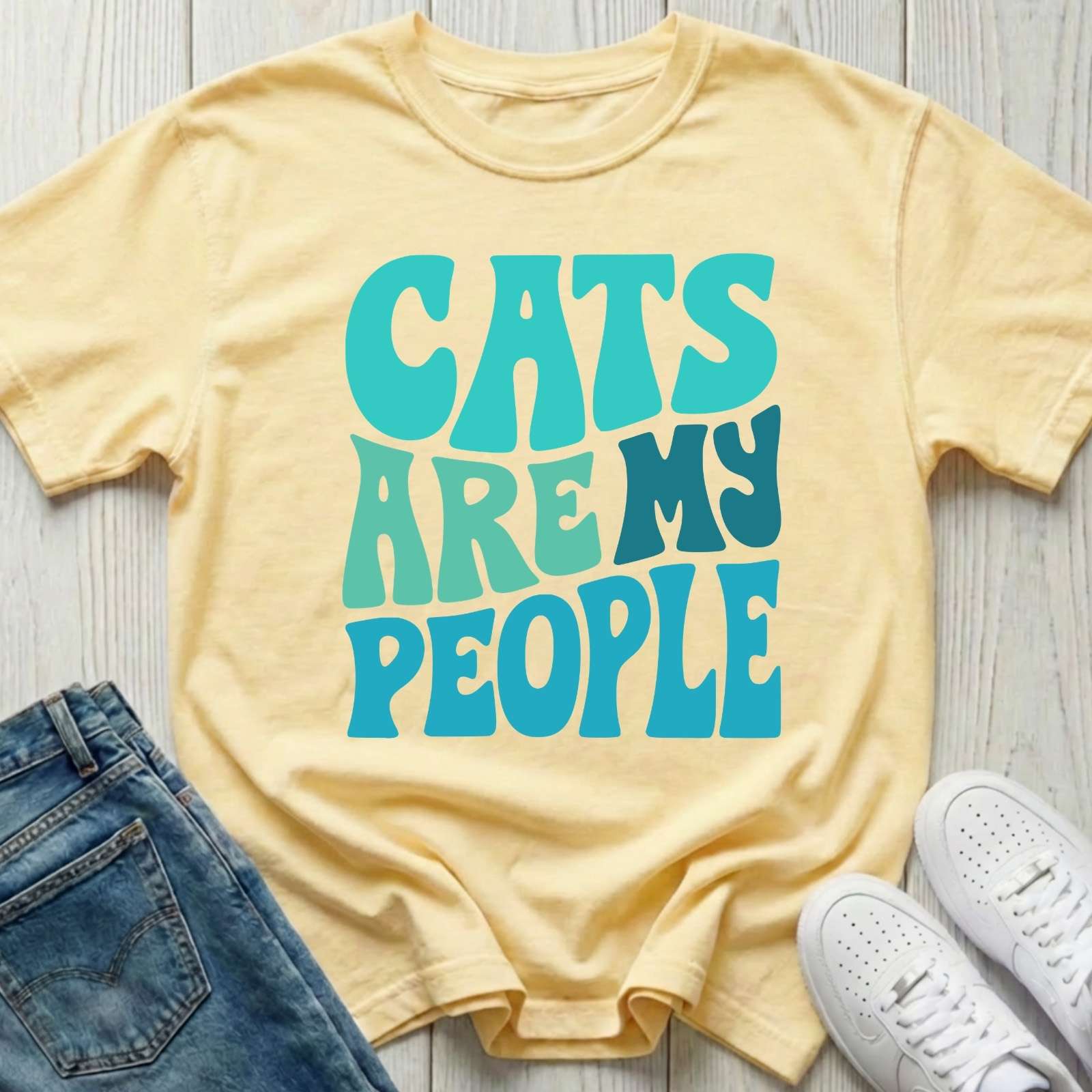 Cats Are My People T-shirt