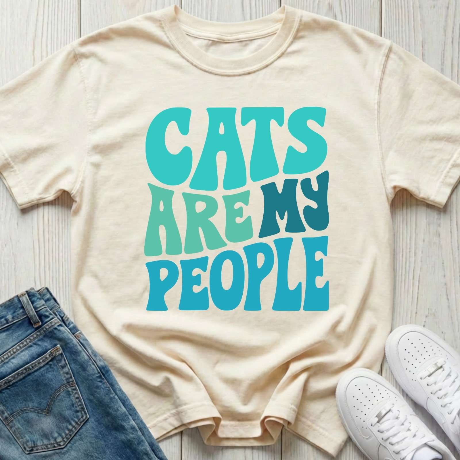 Cats Are My People T-shirt