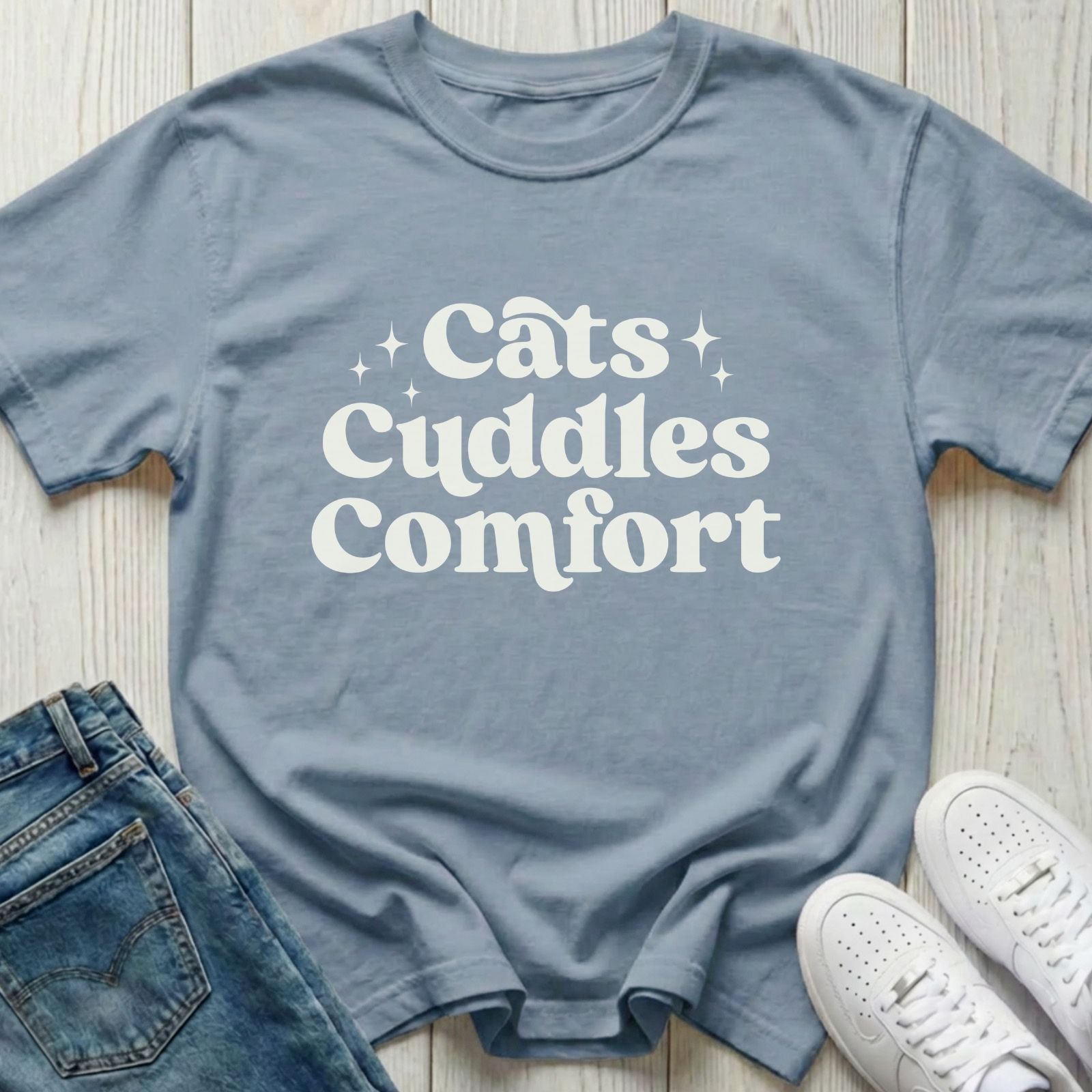 Cats Cuddles Comfort T-shirt