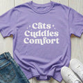Cats Cuddles Comfort T-shirt