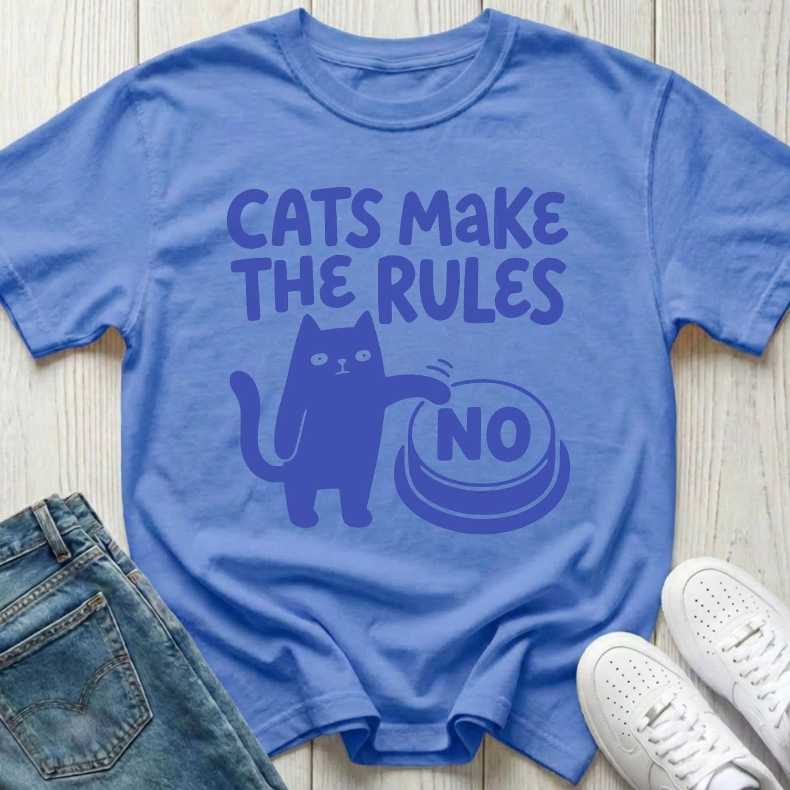 Cats Make the Rules T-shirt