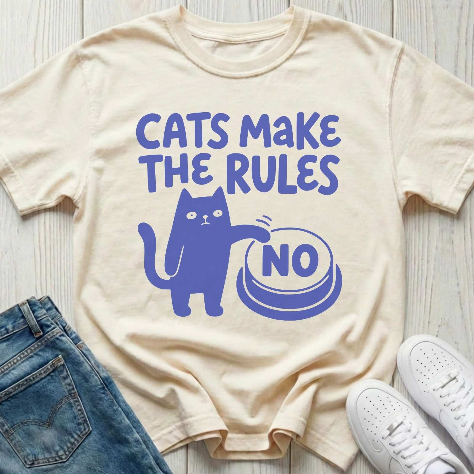 Cats Make the Rules T-shirt