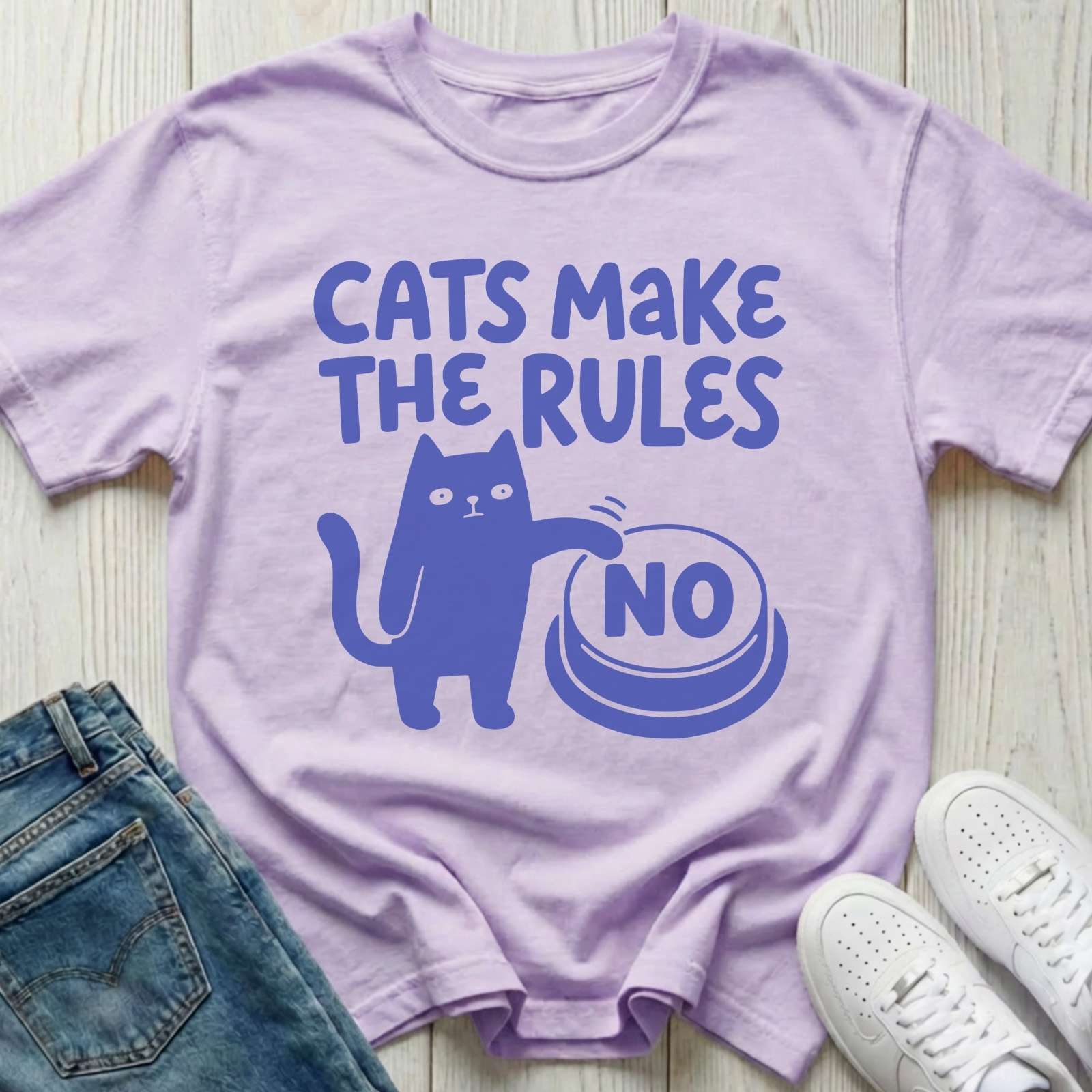 Cats Make the Rules T-shirt