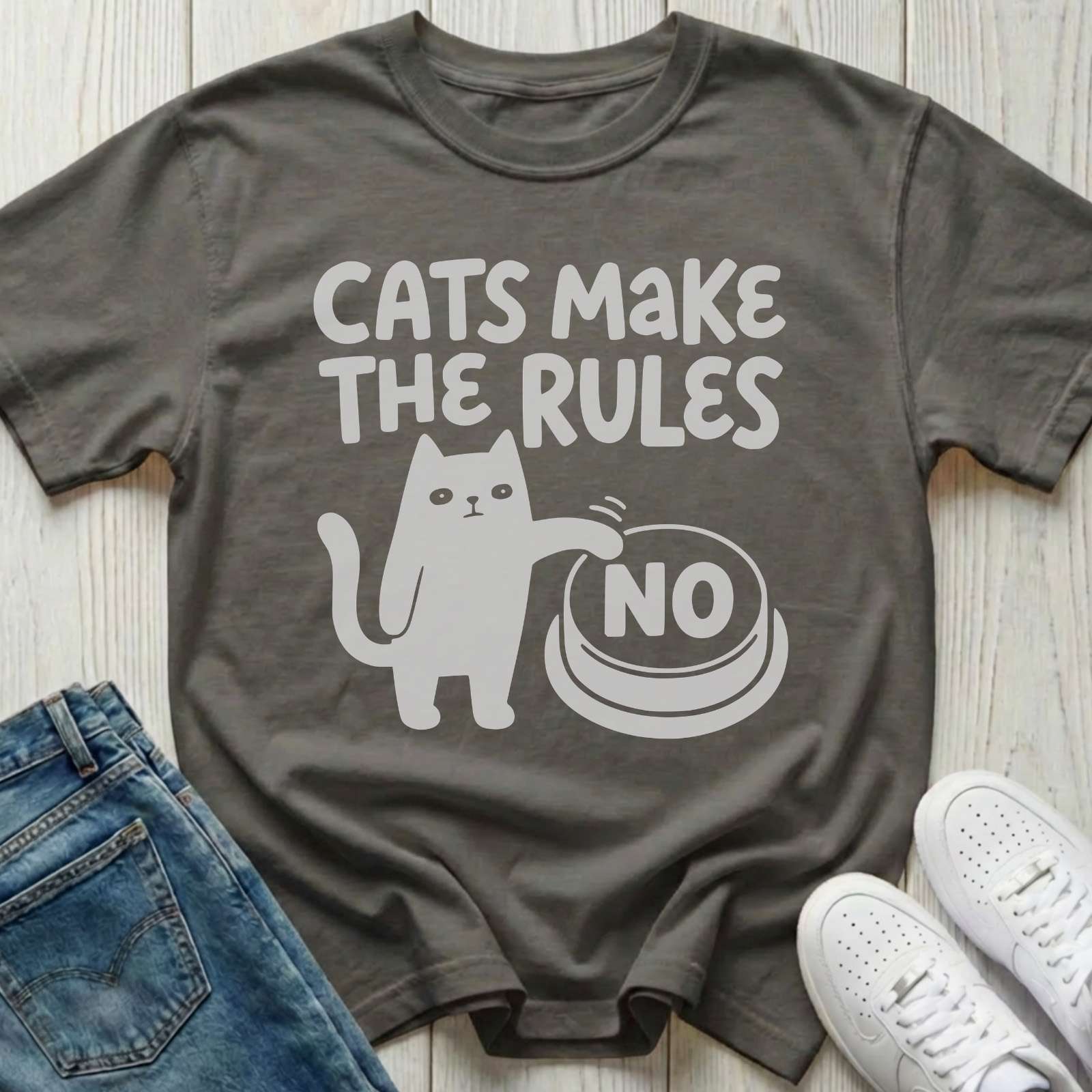 Cats Make the Rules T-shirt