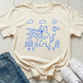 Catzilla Chaos Sketch T-shirt