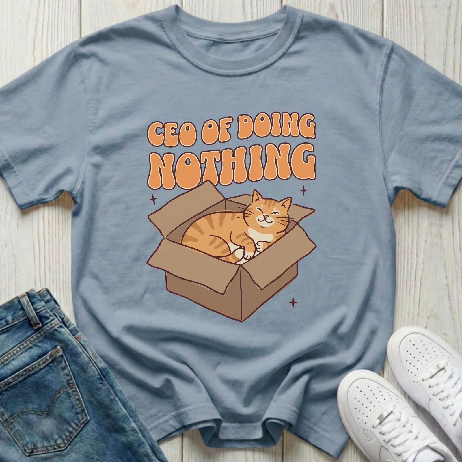 CEO of Doing Nothing Graphic T-shirt