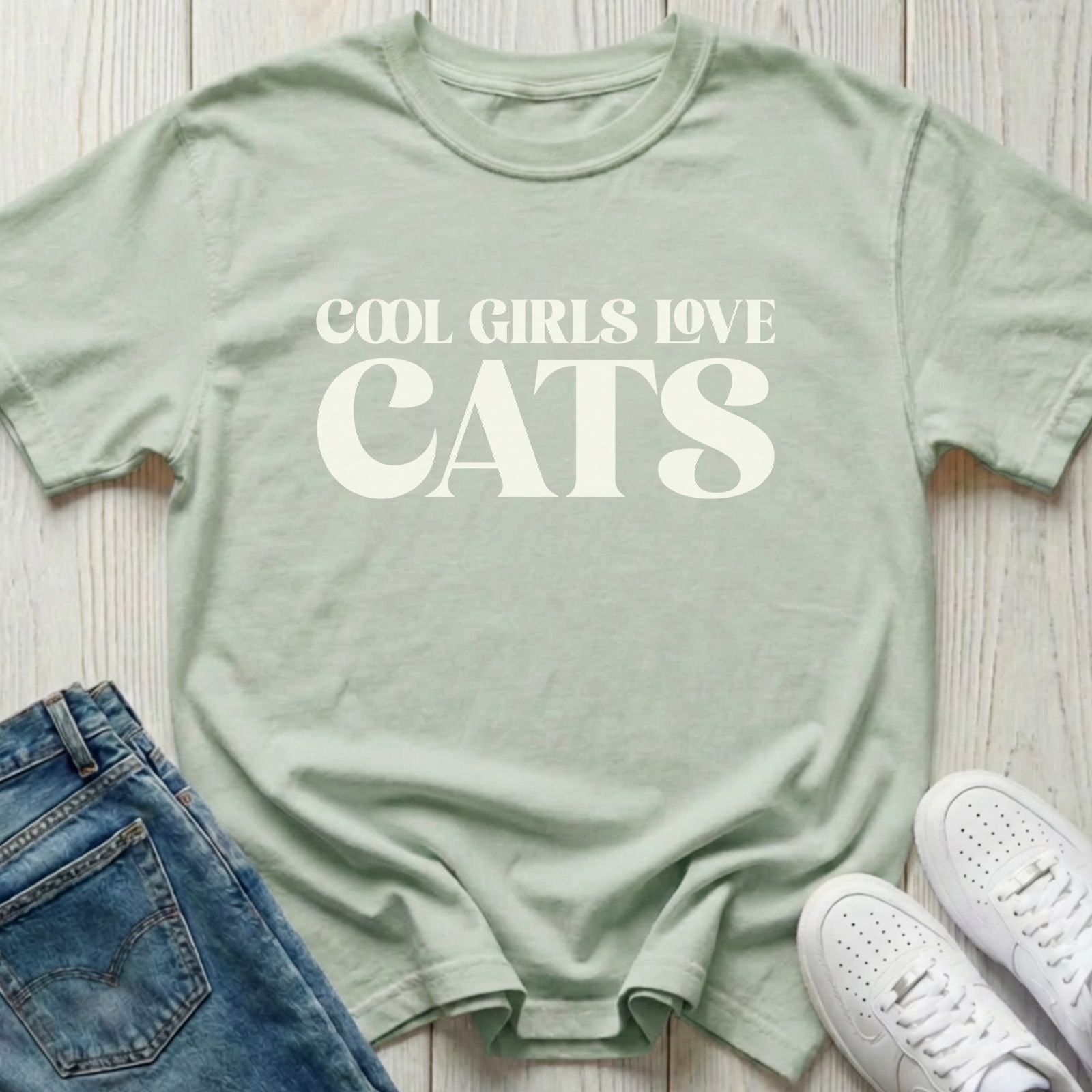 Cool Girls Love Cats T-shirt