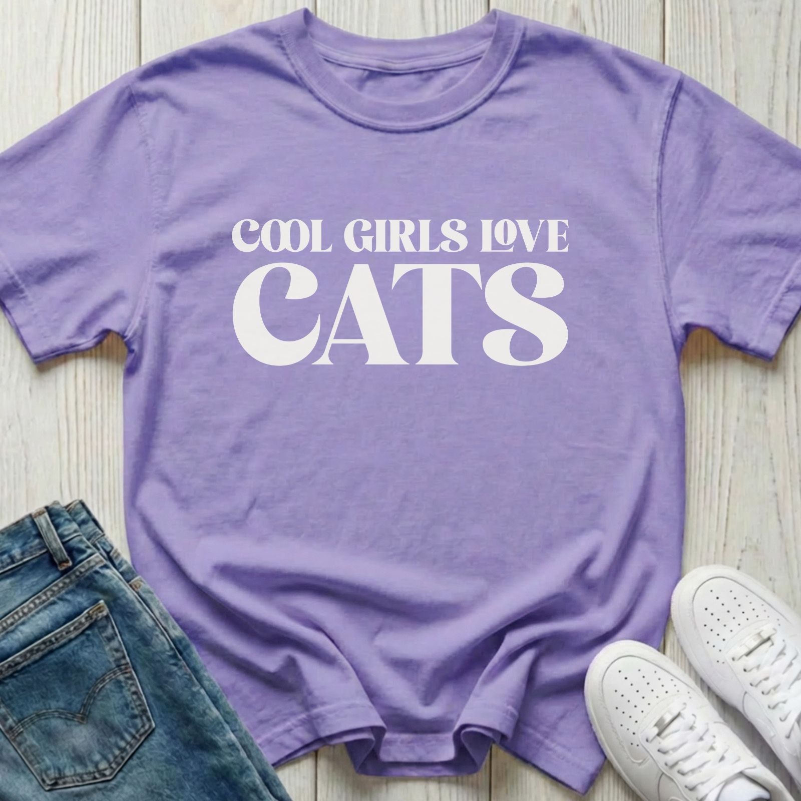 Cool Girls Love Cats T-shirt