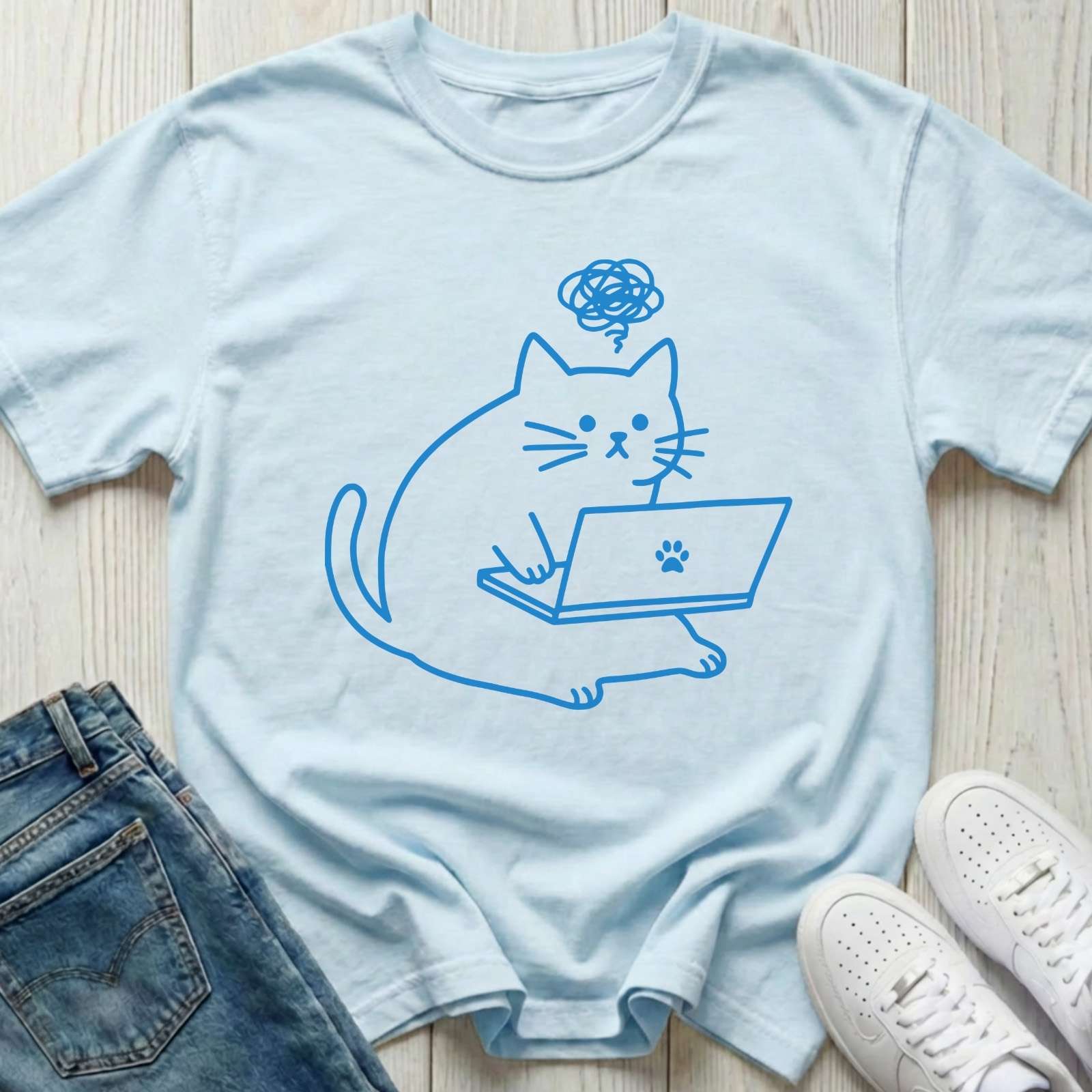 Corporate Drone Cat T-shirt