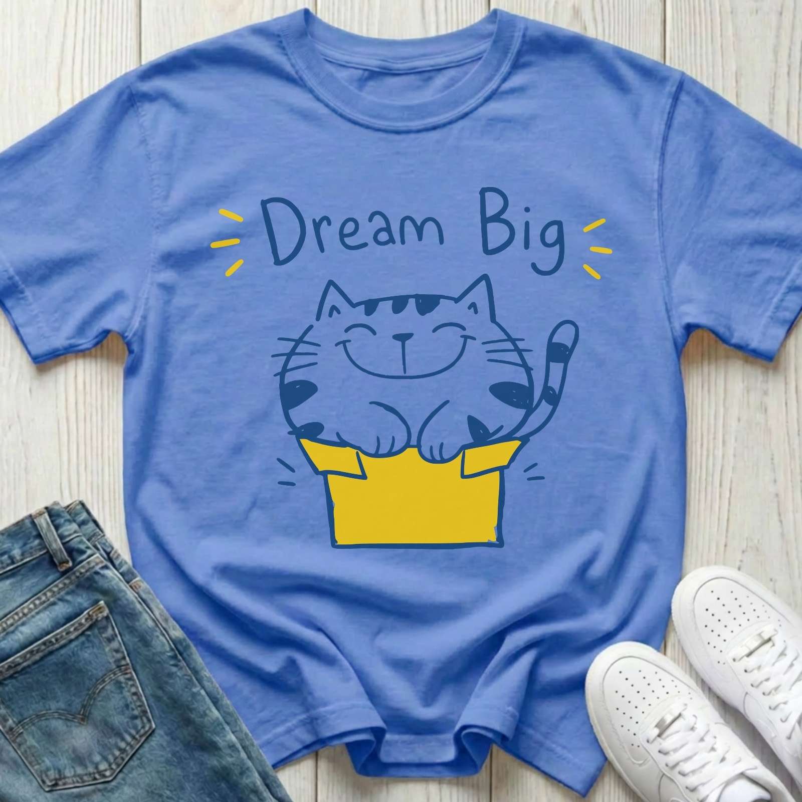 Dream Big Cat T-shirt