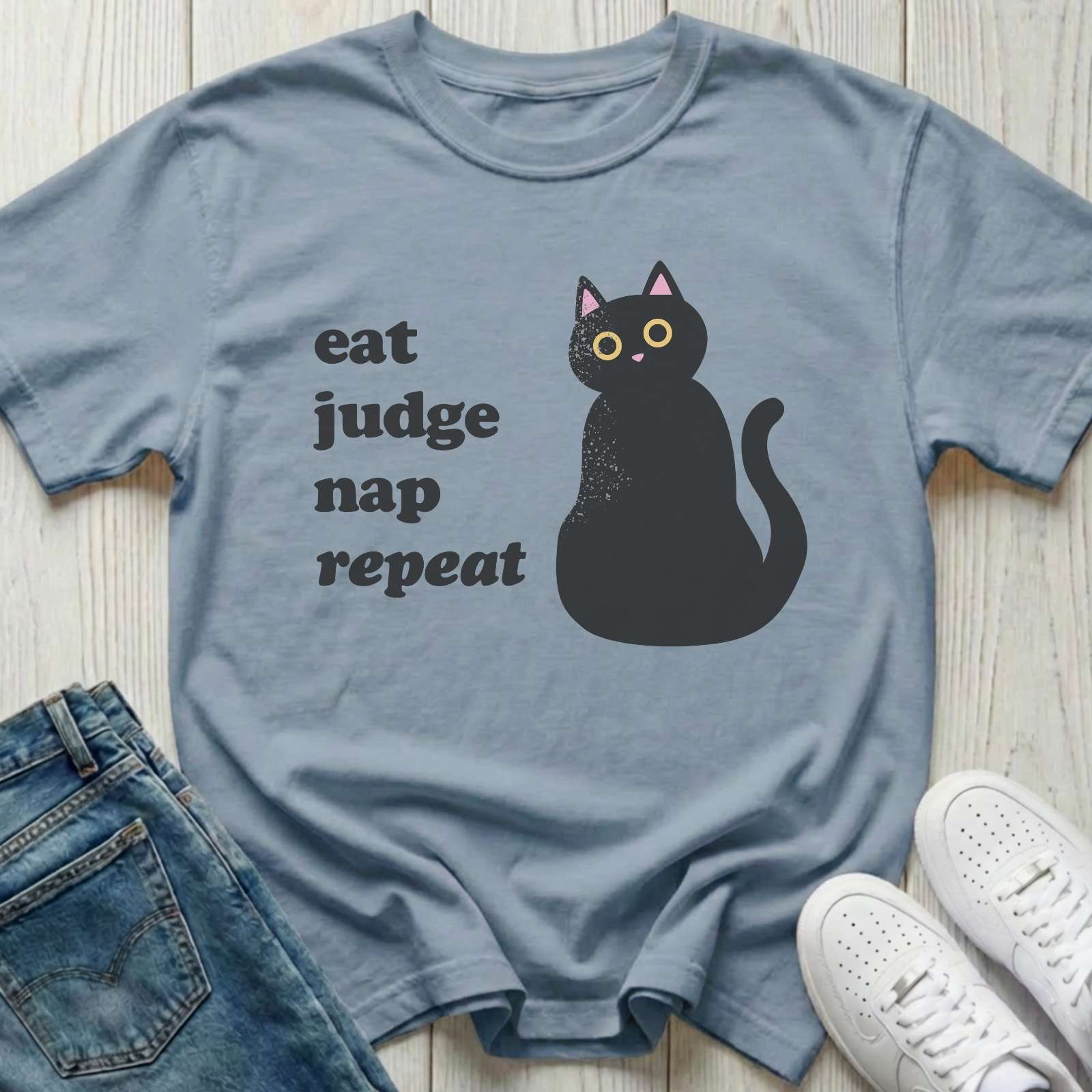 Eat Judge Nap Repeat T-shirt