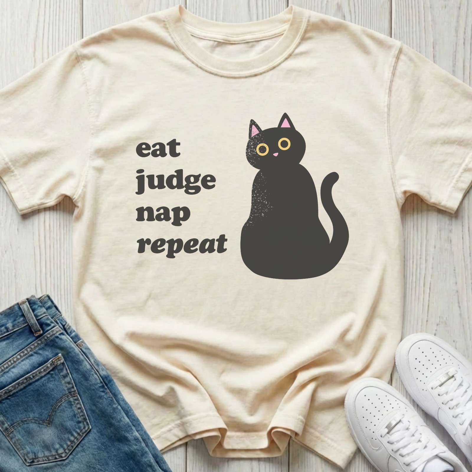 Eat Judge Nap Repeat T-shirt