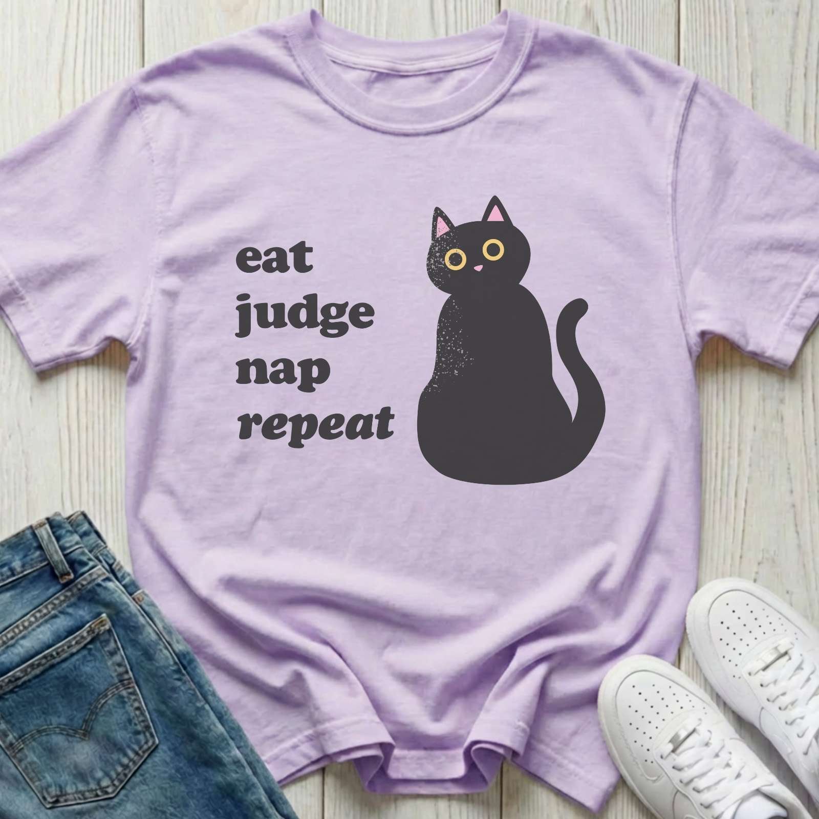 Eat Judge Nap Repeat T-shirt