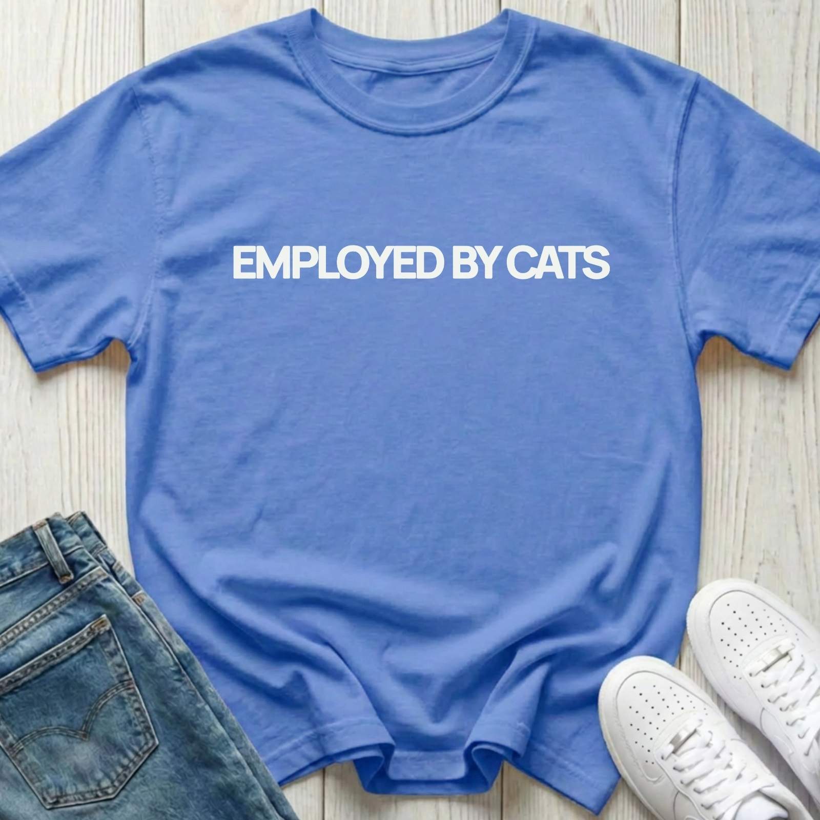 Employed by Cats T-shirt
