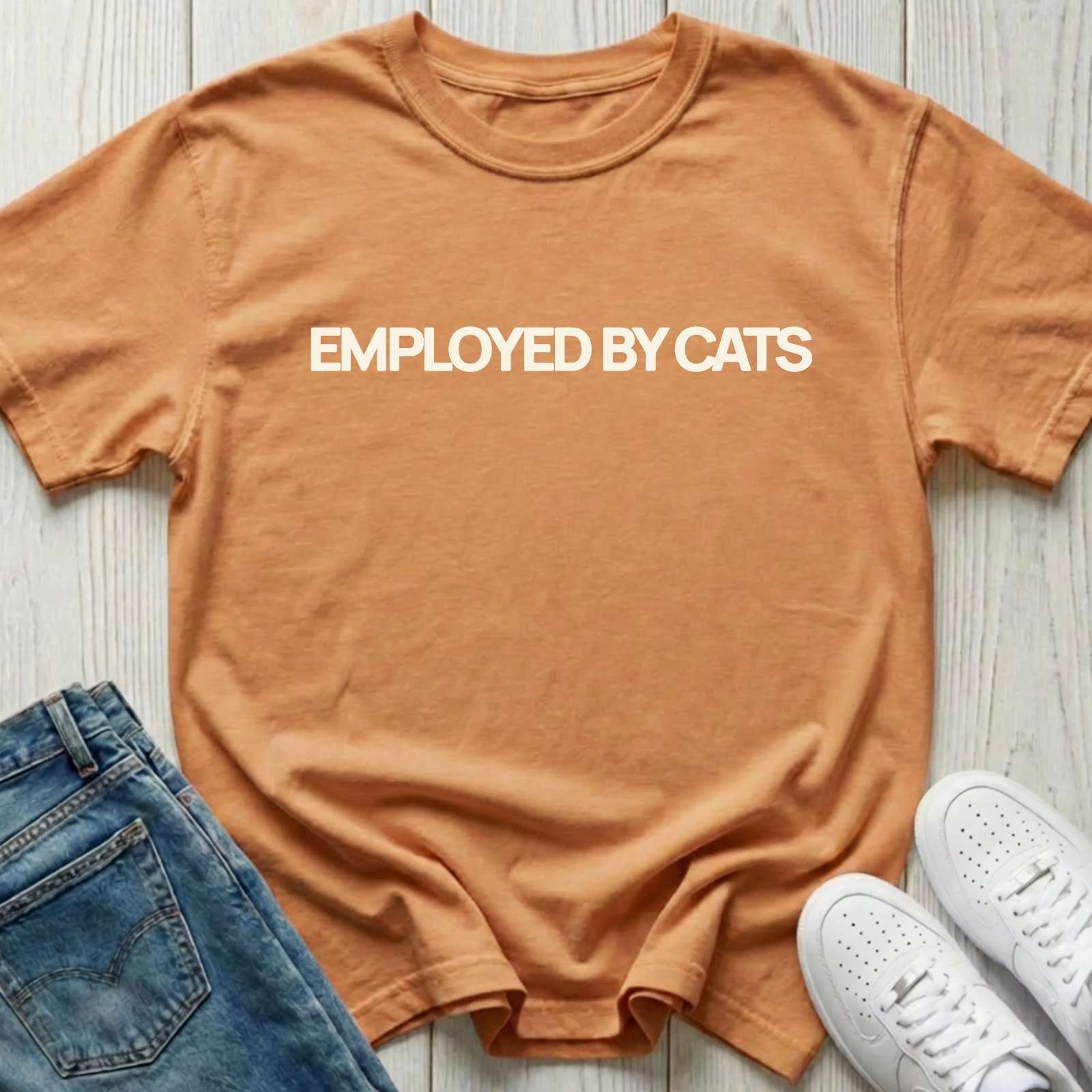 Employed by Cats T-shirt