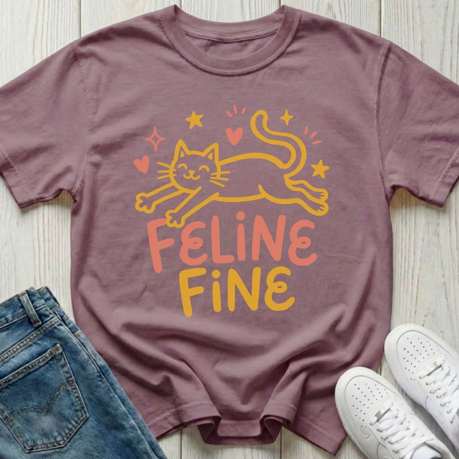 Feline Fine T-shirt