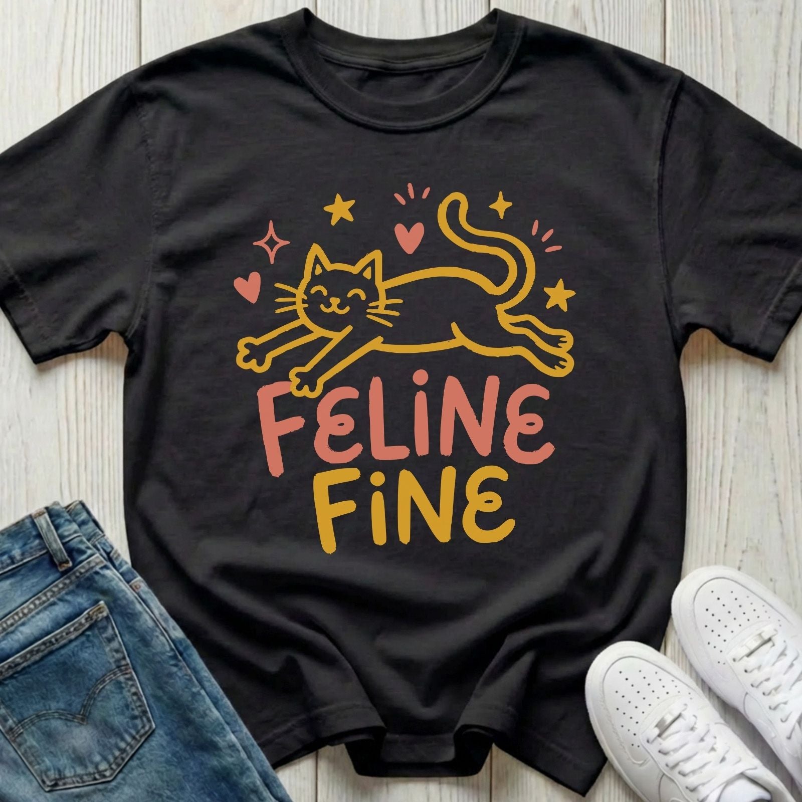 Feline Fine T-shirt