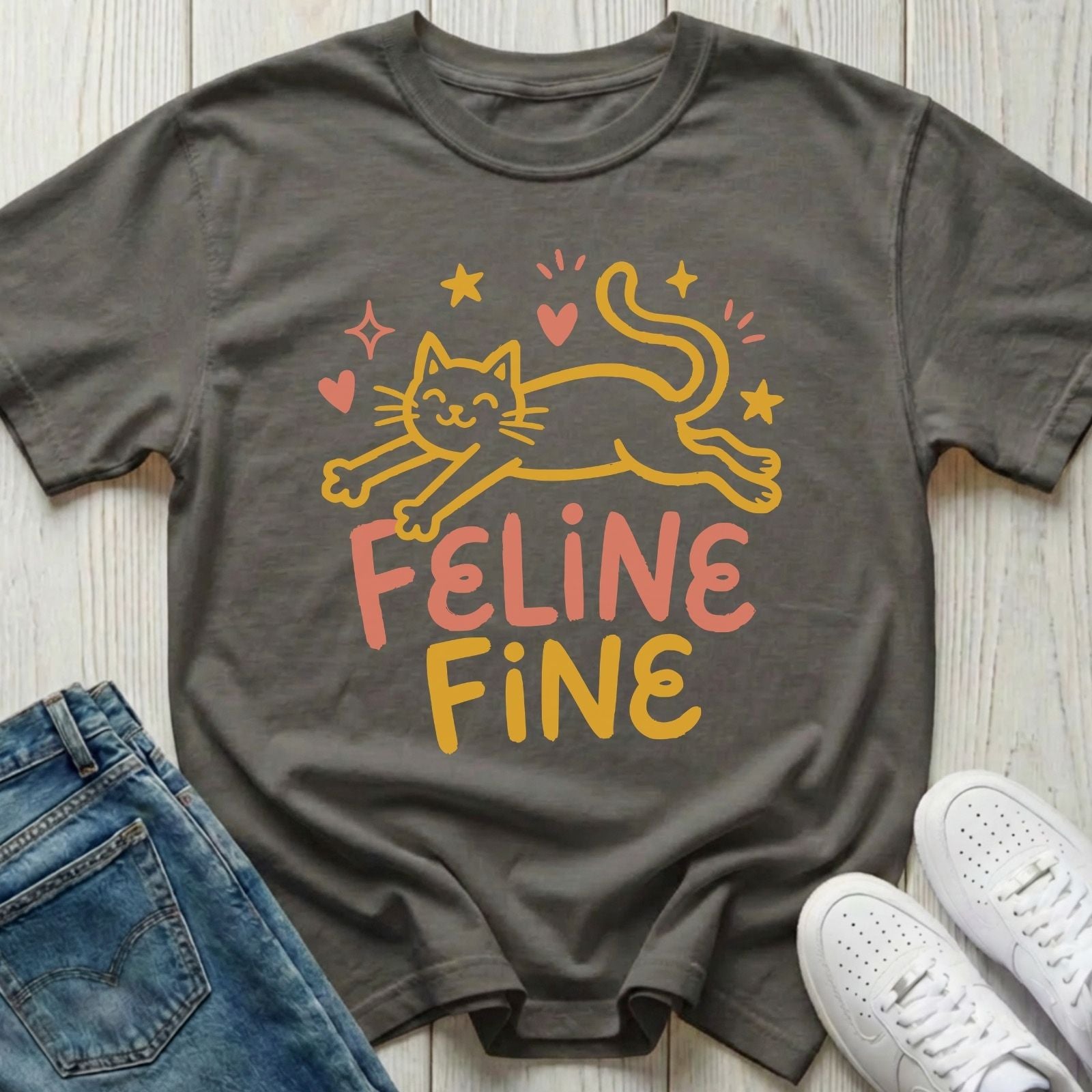 Feline Fine T-shirt