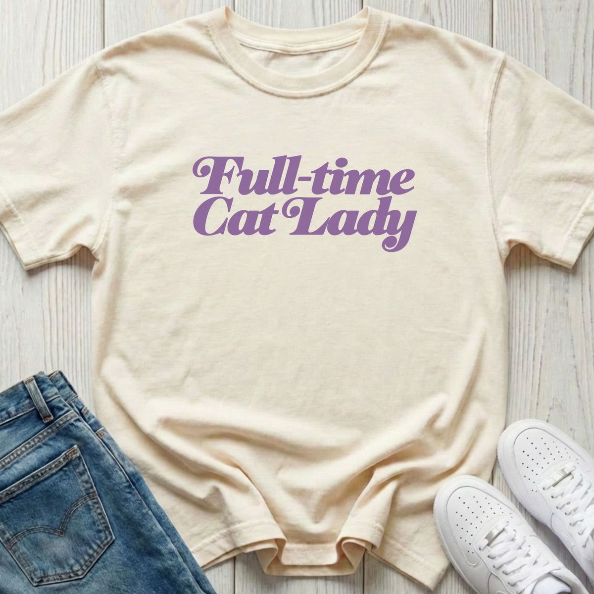Full-time Cat Lady T-shirt