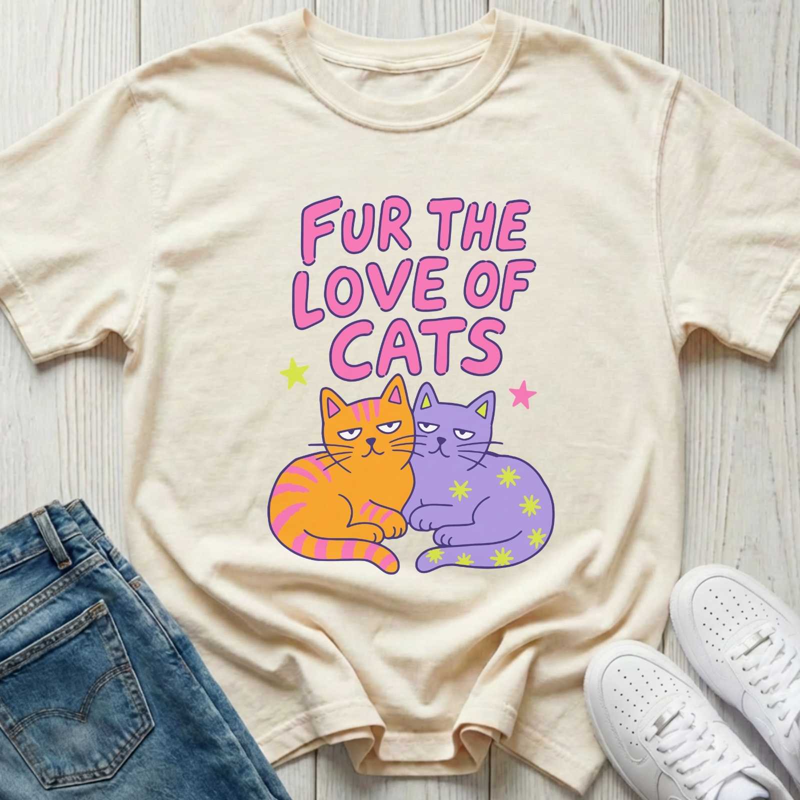Fur the Love of Cats T-shirt