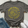 Head Empty Just Vibes Cat T-shirt
