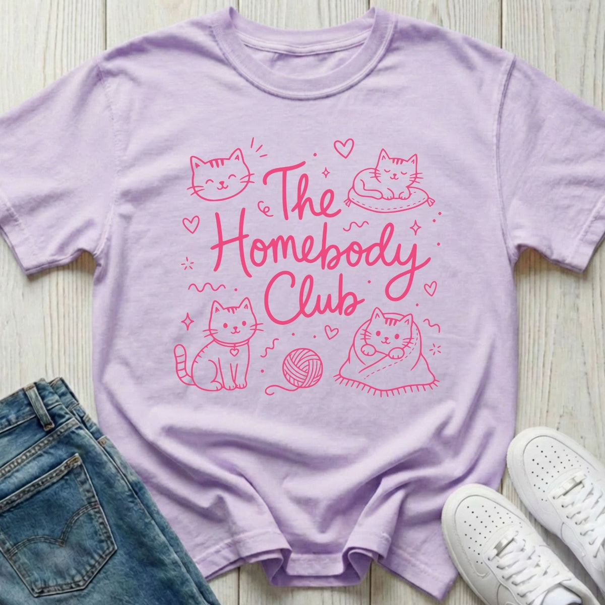 The Homebody Club T-shirt