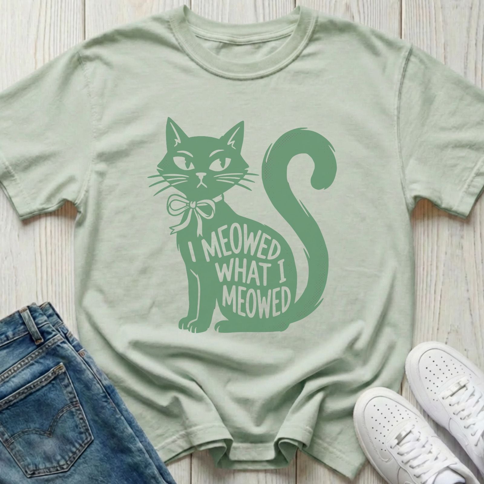 I Meowed What I Meowed T-shirt