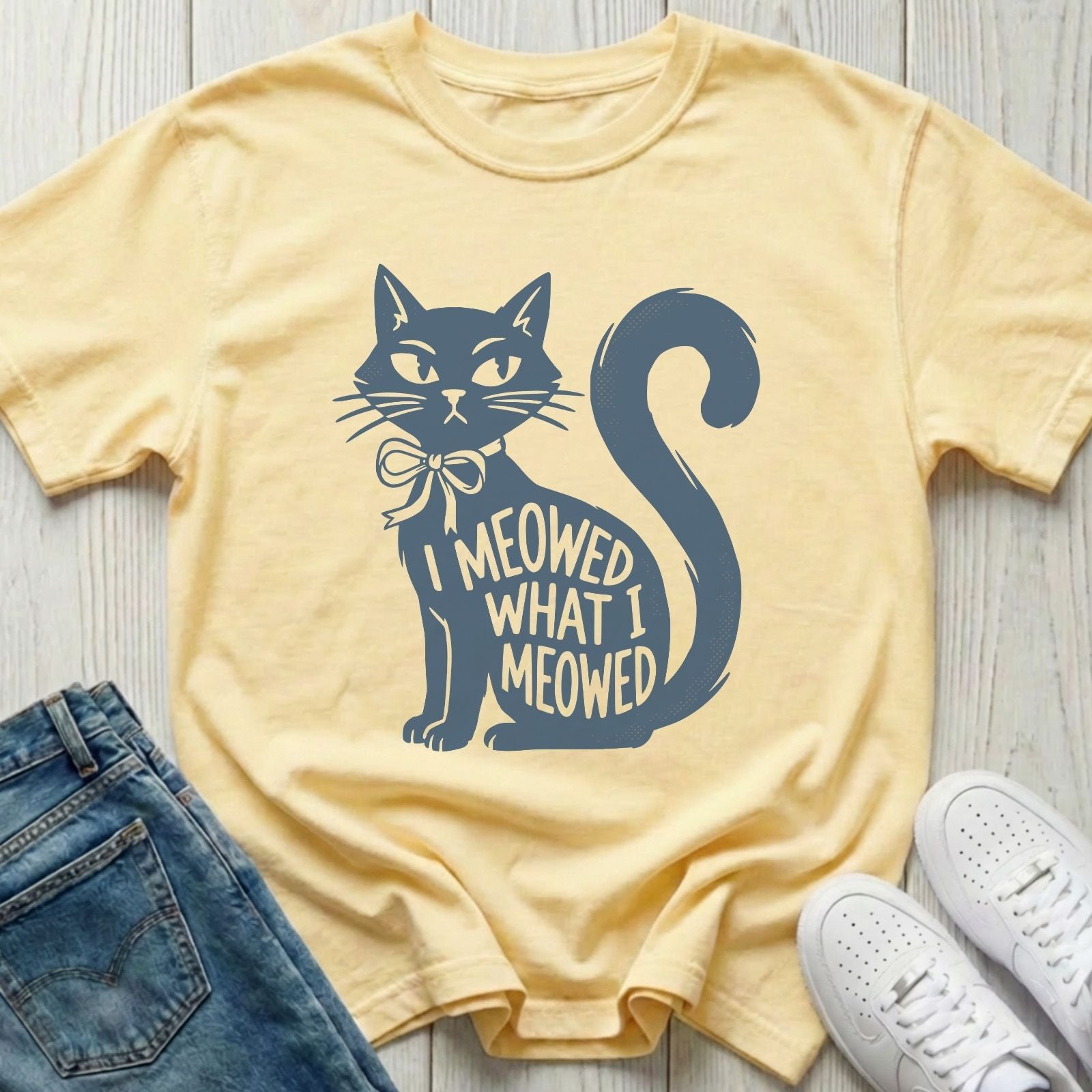 I Meowed What I Meowed T-shirt